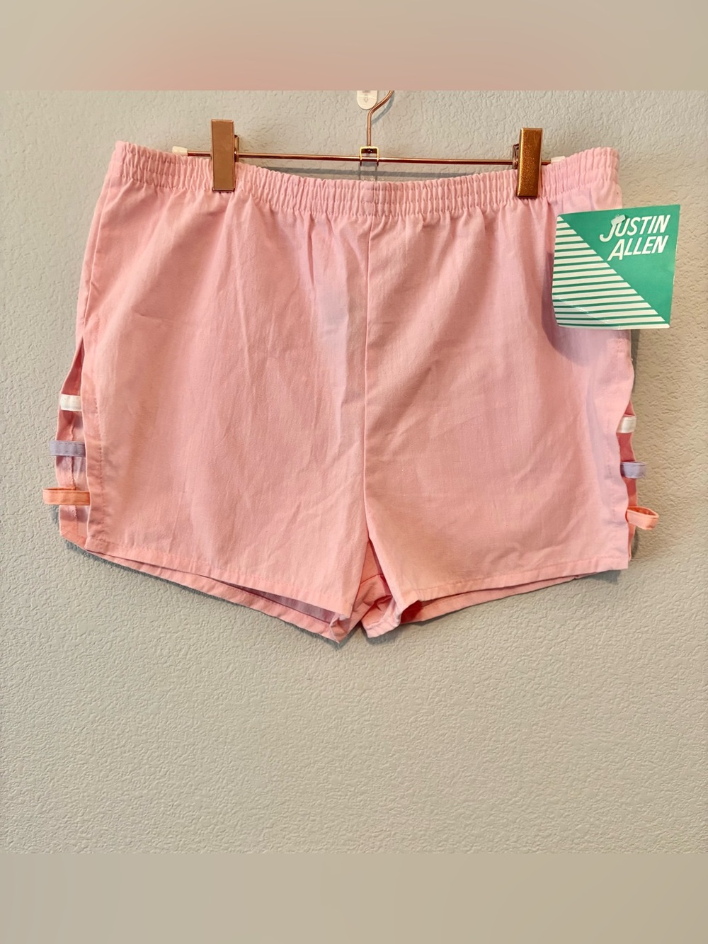 Justin Allen Vintage Deadstock Pink Women’s Casual Shorts